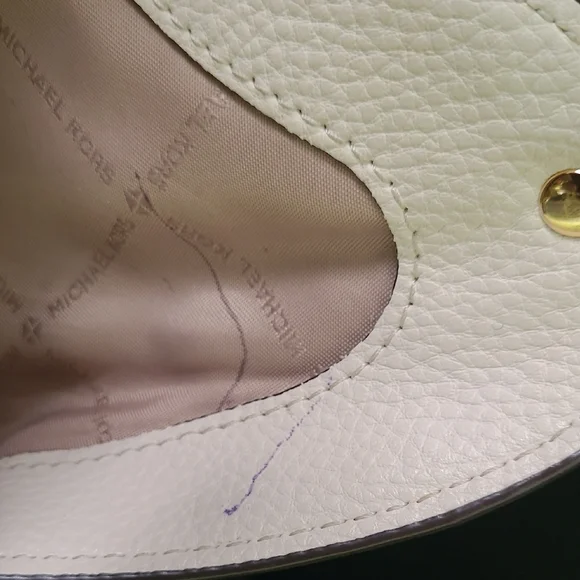 Michael Kors Buff Colored Arlo Bag Elegant Design - Picture 13 of 15